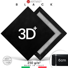 3D+ Crno slikarsko platno na ramu PROFI