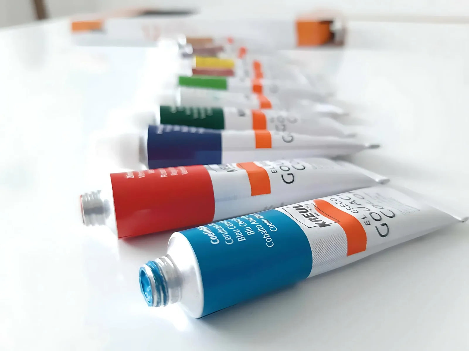 Set gvaš boja El Greco — tube 12 ml