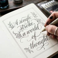 Kaligrafija i Hand lettering