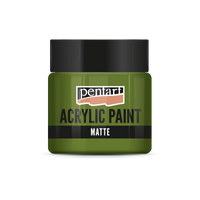 Akrilna boja mat - 50 ml – olive
