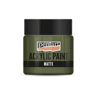 Akrilna boja mat - 50 ml – khaki