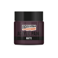Akrilna boja mat - 50 ml – eggplant