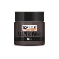 Akrilna boja mat - 50 ml – earthy brown