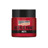 Akrilna boja mat - 50 ml – lipstick red
