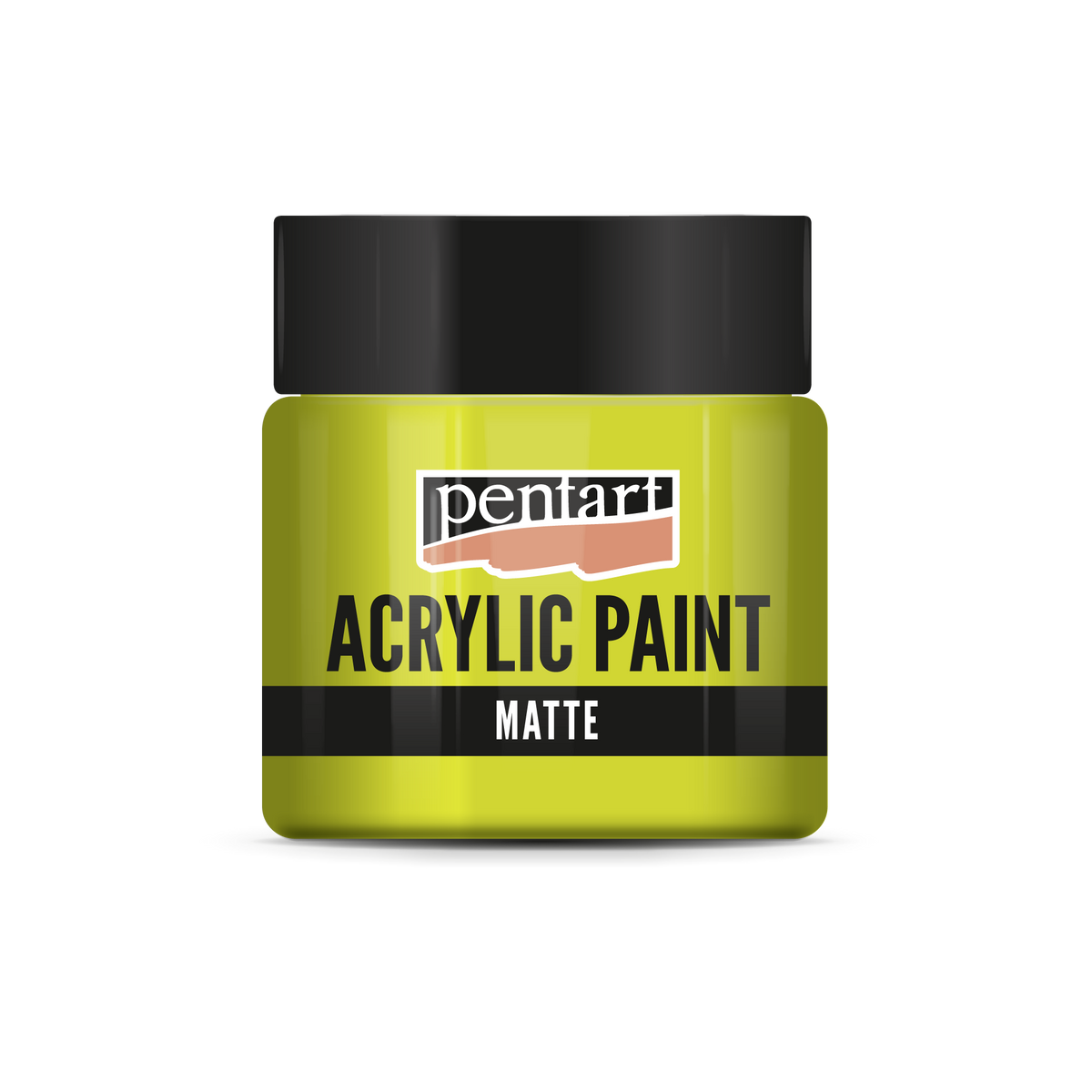 Akrilna boja mat - 50 ml – lime