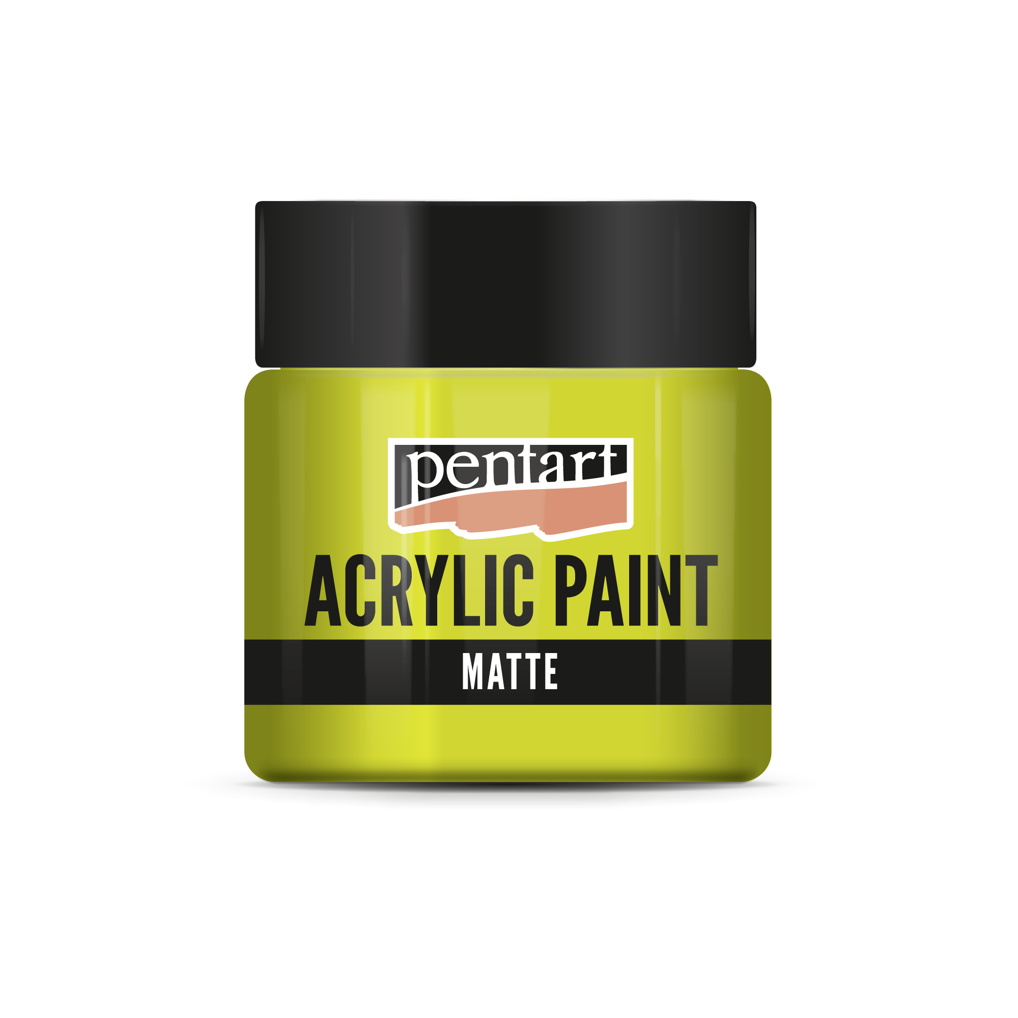 Akrilna boja mat - 50 ml – lime