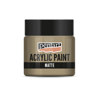 Akrilna boja mat - 50 ml – hazelnut