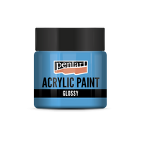 acrylic paint glossy 50 ml – svetloplava