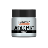 acrylic paint glossy 50 ml – ledeno plava