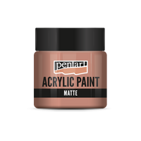 Akrilna boja mat - 50 ml – coral