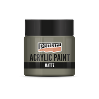 Akrilna boja mat - 50 ml – mud gray