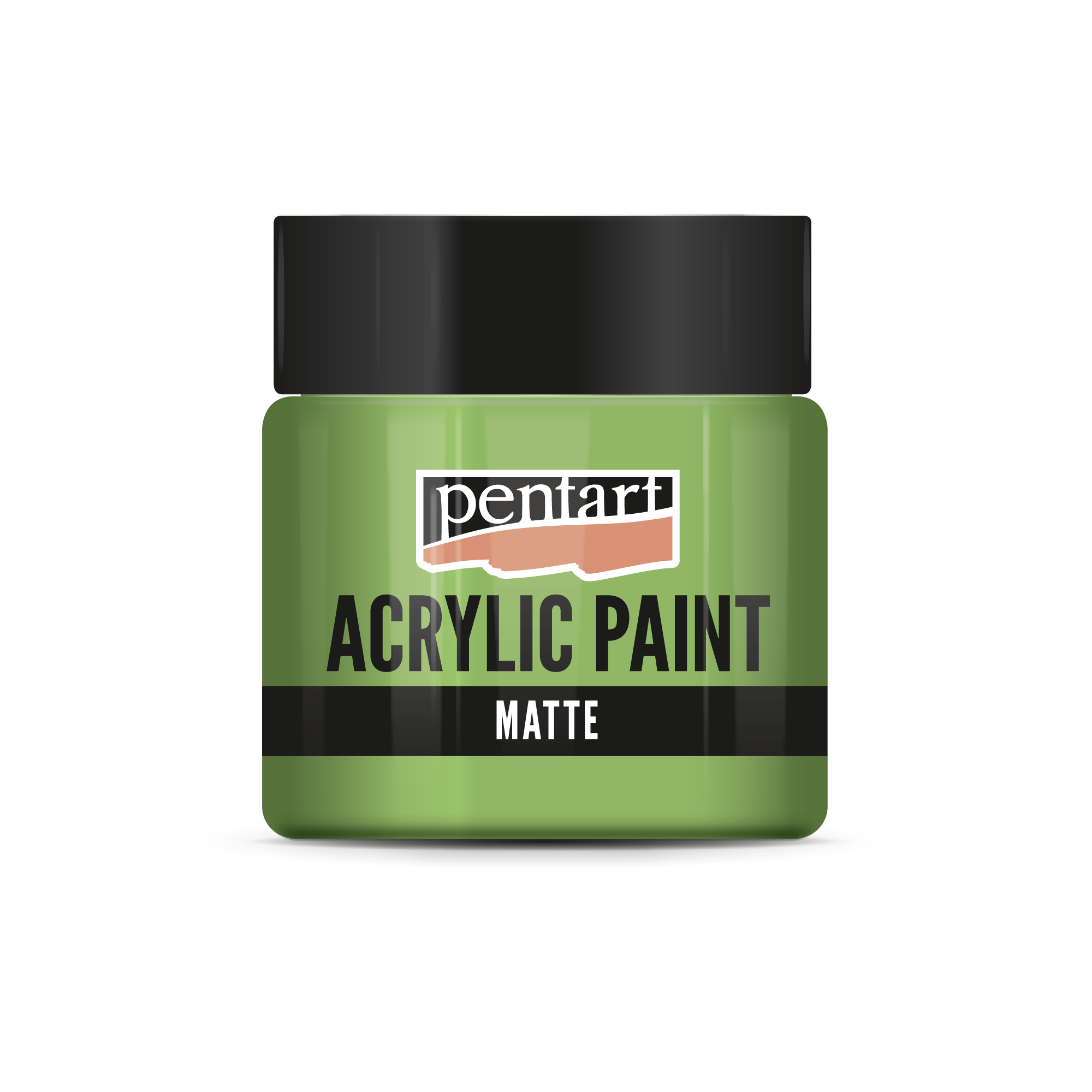 Akrilna boja mat - 50 ml – leaf green