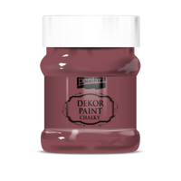 Dekorativna boja kreda Chalki Pentart 230 ml – Burgundy red