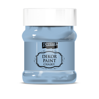 Dekorativna boja kreda Chalki Pentart 230 ml – flax-blue