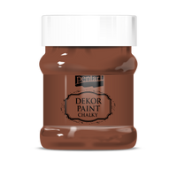 Dekorativna boja kreda Chalki Pentart 230 ml – brown