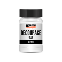 Decoupage lepak i lak sa šljokicama Pentart - 100 ml