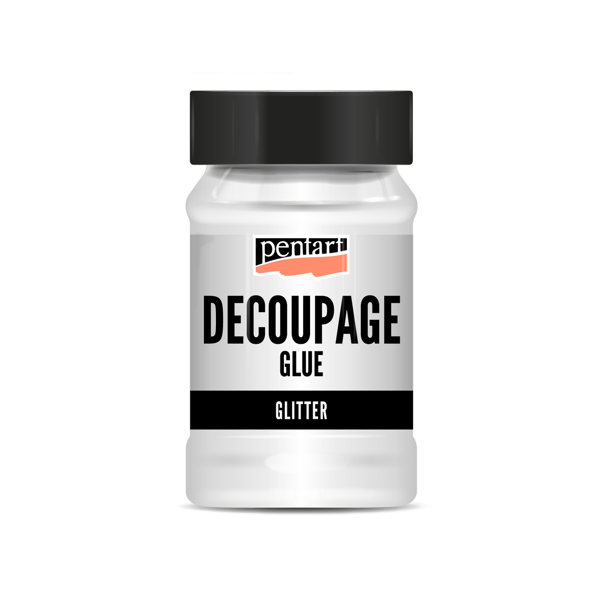 Decoupage lepak i lak sa šljokicama Pentart - 100 ml