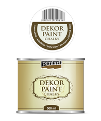 Dekorativna boja kreda Chalki Pentart 500 ml – cream