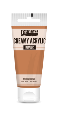 creamy acrylic metallic 60 ml – antički bakar