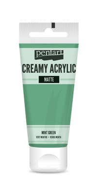 Kremasta mat akrilna boja Pentart 60 ml – mint green