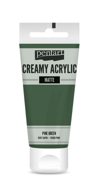 Kremasta mat akrilna boja Pentart 60 ml – pine green