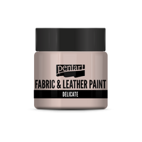 delicate fabric & leather paint 50 ml – roze zlatna