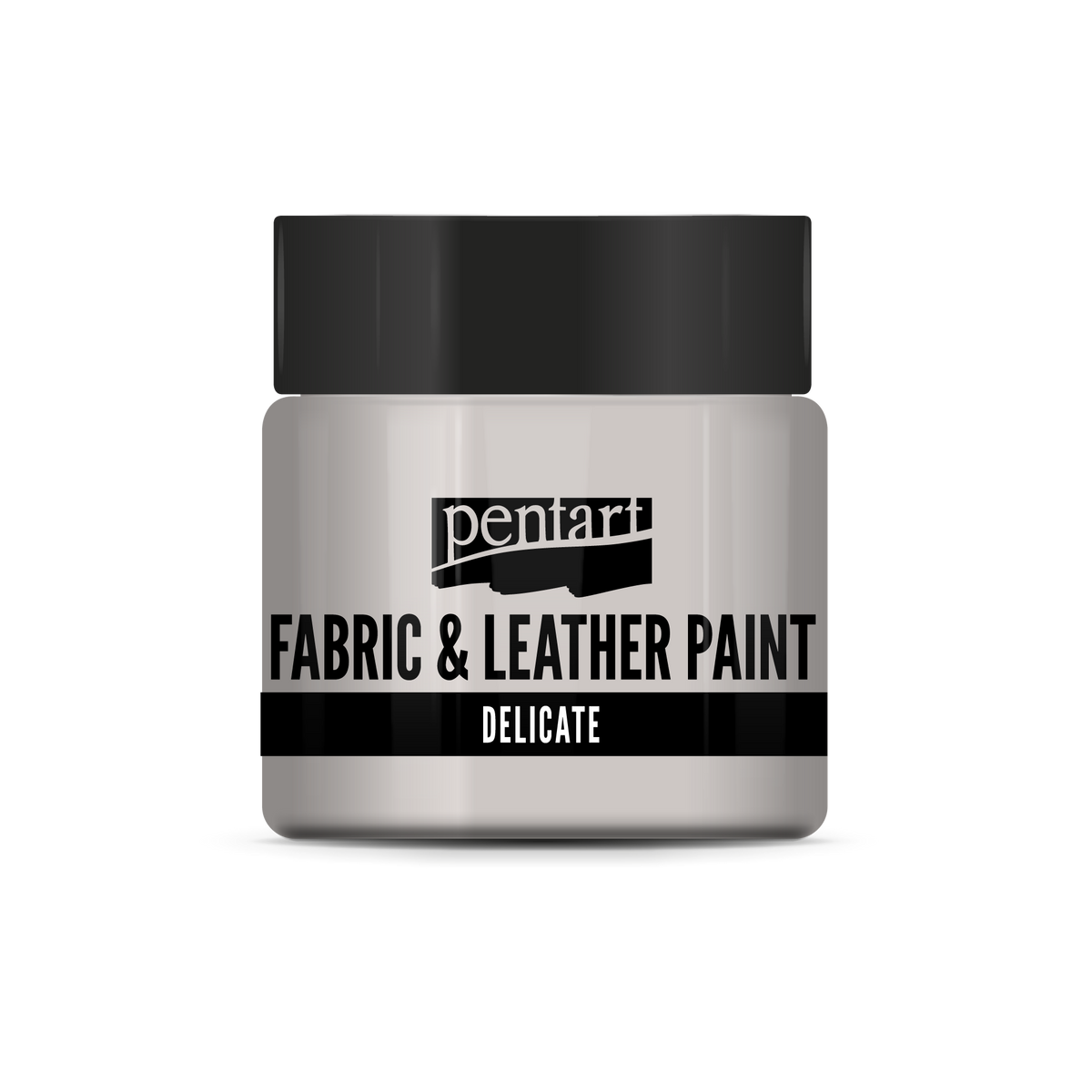 delicate fabric & leather paint 50 ml – srebrna