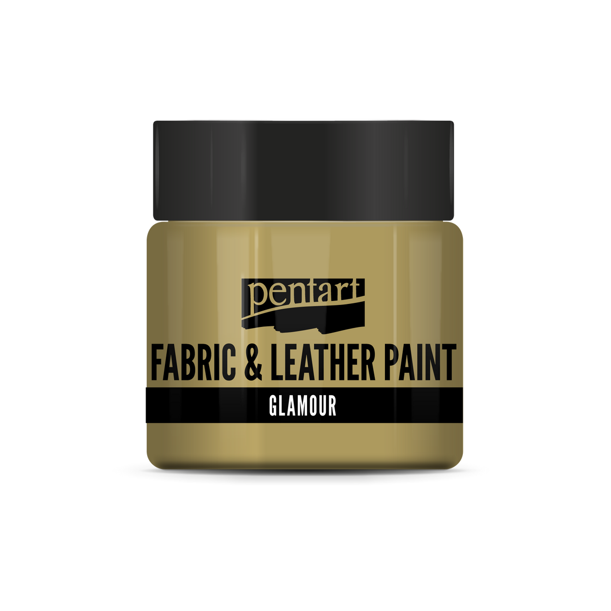 glamour fabric & leather paint 50 ml – šampanjac
