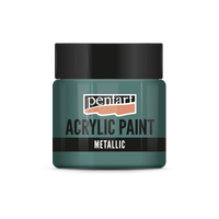 Akrilna boja metalik - 50 ml – teal