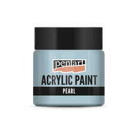 Biserna akrilna boja 50 ml – blue