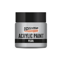 Biserna akrilna boja 50 ml – grey