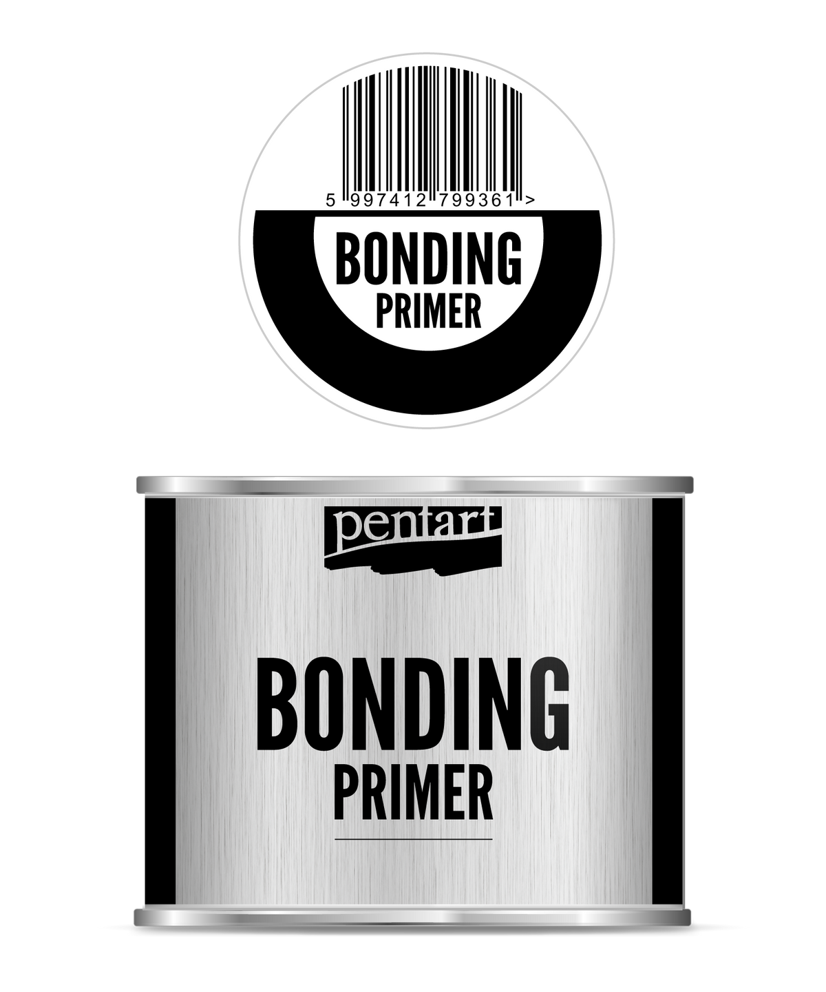 Premaz za primiranje za glatke površine - Bonding Primer Pentart – 500 ml