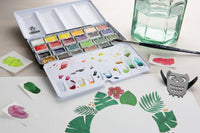 Schmincke AKADEMIE Aquarell prazdna metalna kutija za akvarel, 24 x cela posudica