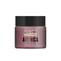 Efektni mineralni prah Pentart Art Mica roze 9 g