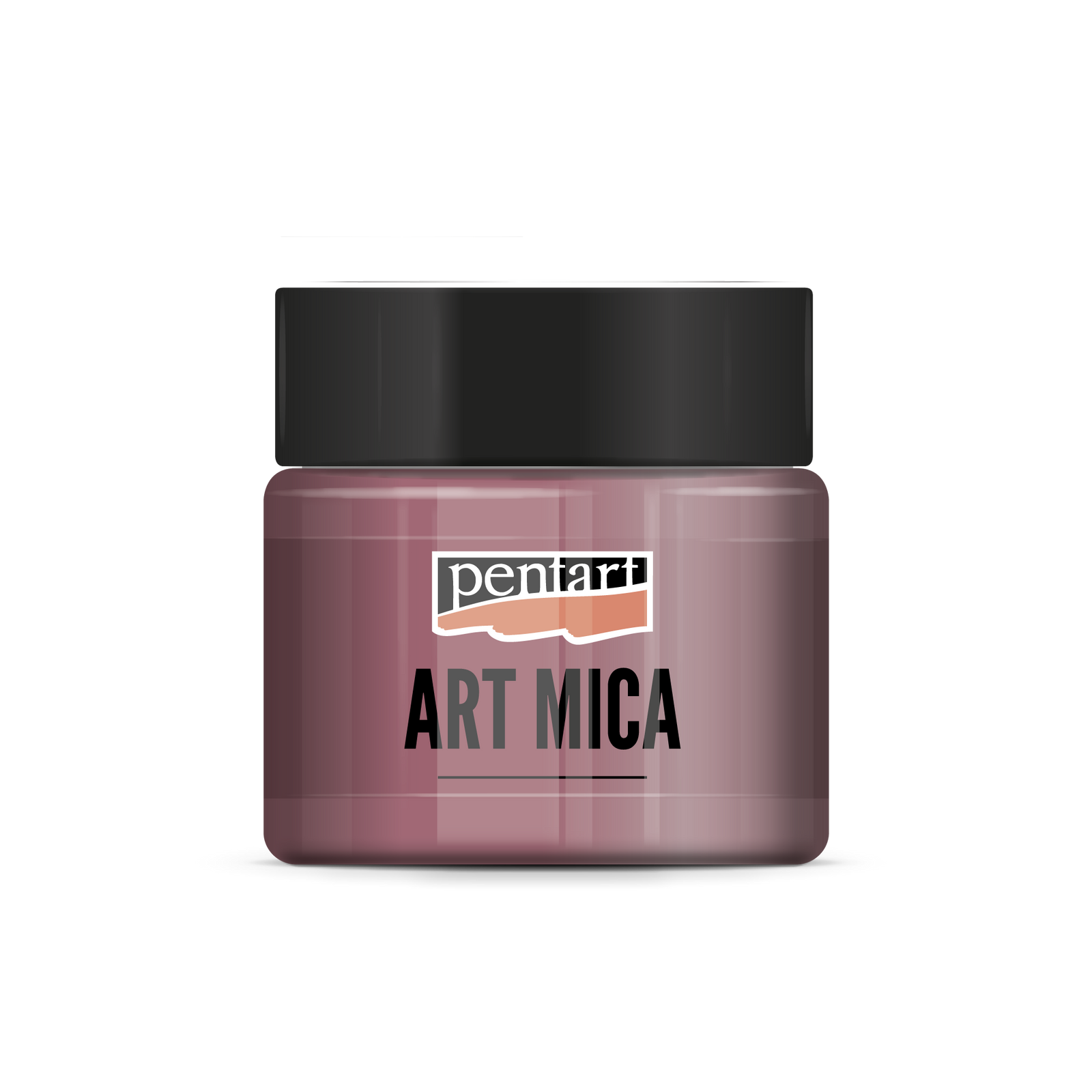Efektni mineralni prah Pentart Art Mica roze 9 g