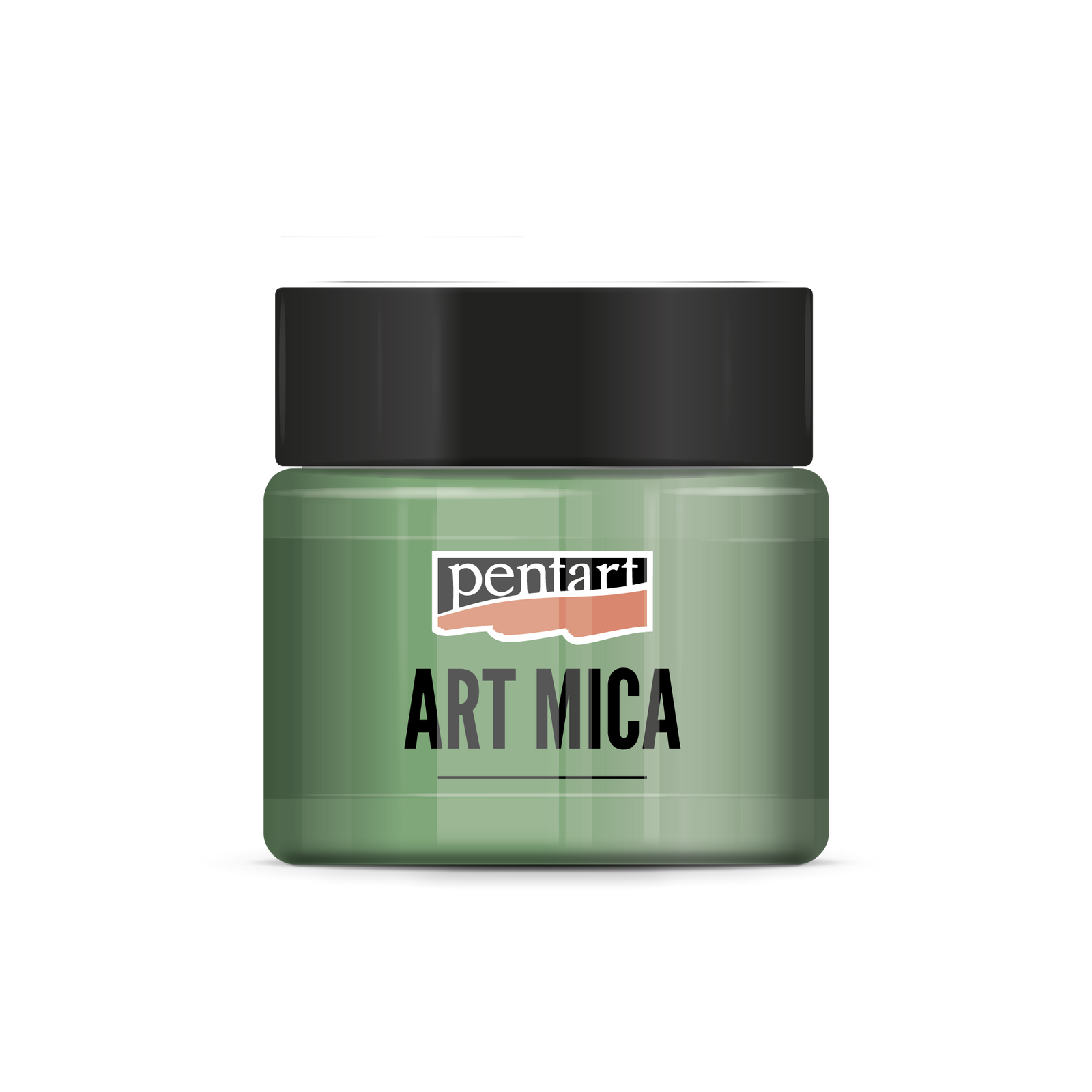Pentart Art Mica efekat mineralni prah golden green 9 g