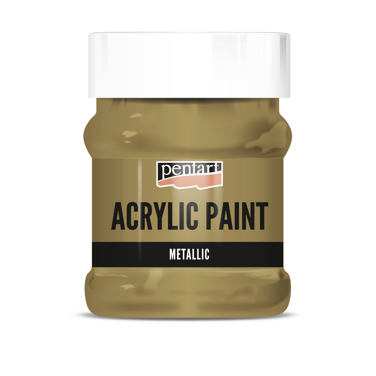 Akrilna boja metalik - 230 ml – antique copper