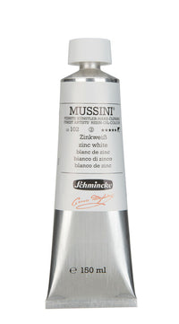 Uljane boje Schmincke MUSSINI 150 ml – 102 Cink bela