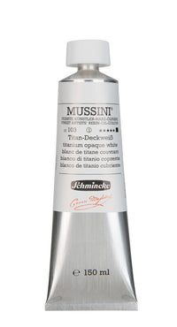 Uljane boje Schmincke MUSSINI 150 ml – 103 Titanijum pokrivna bela