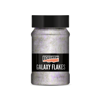 Ljuspice Pentart Galaxy Flakes 15 g - Mond white
