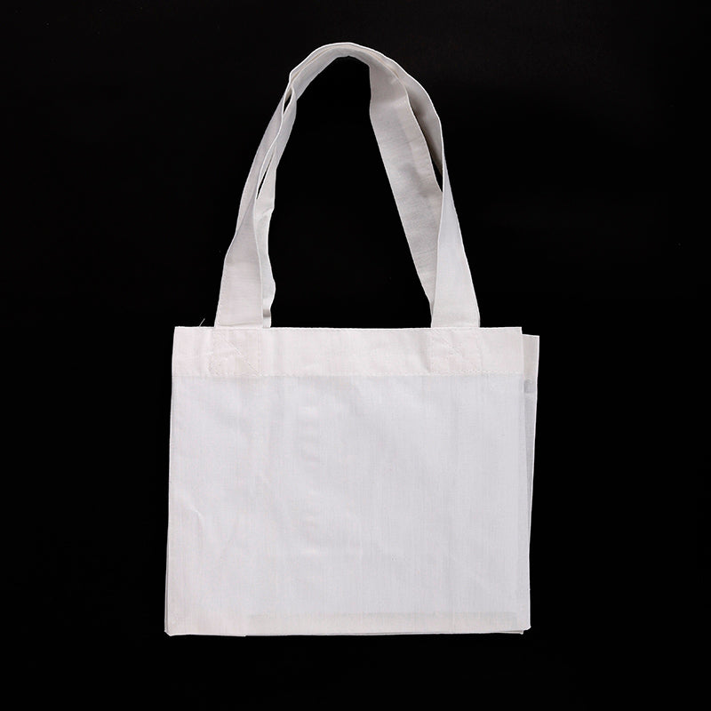 Bela pamučna torba 38 x 42 cm – 23,5 x 9 x 19 cm