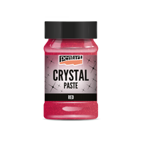 Kristalna pasta Pentart 100 ml – crvena