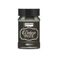 Pentart Deluxe Paste pasta za 3D efekte 100 ml – crno-zlatna