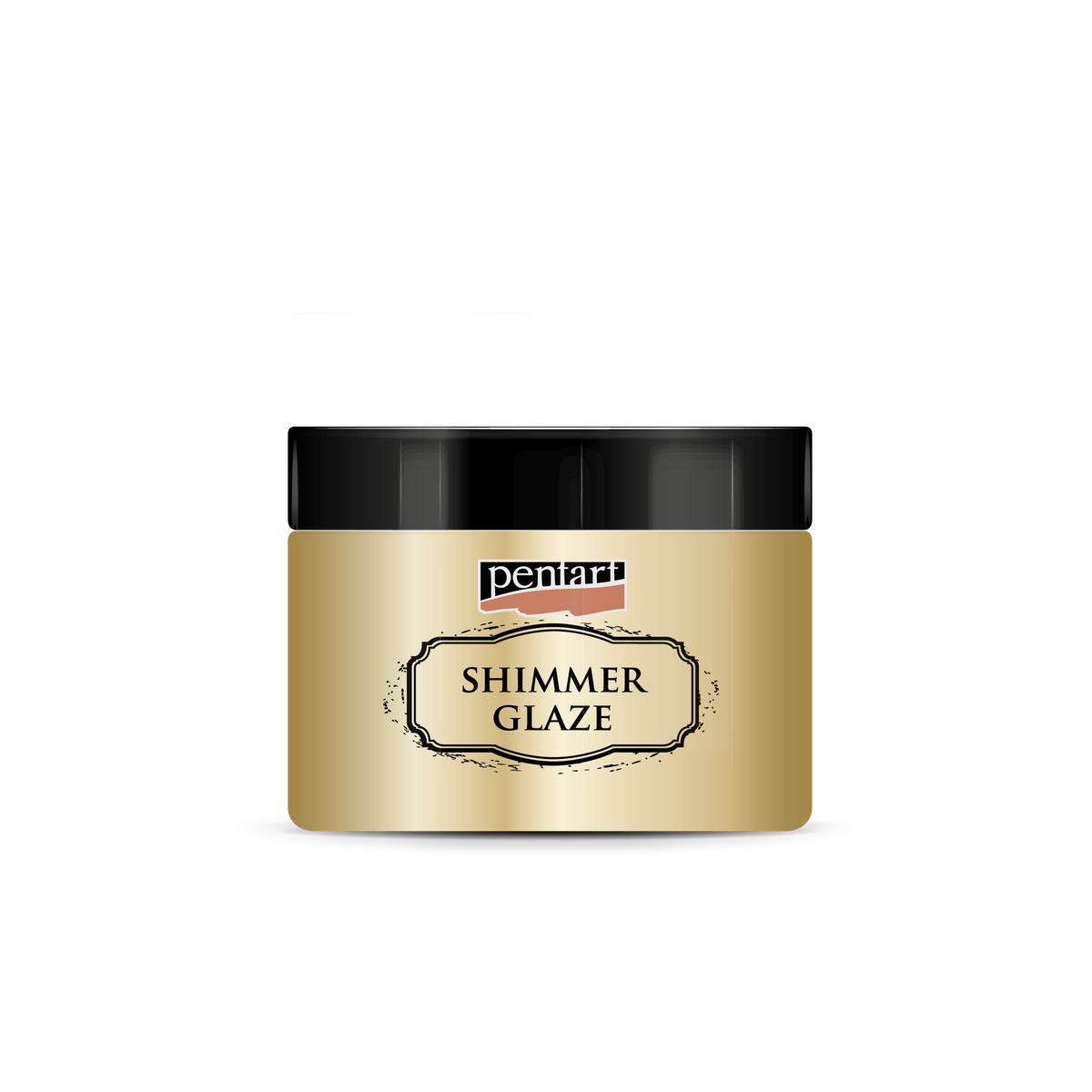 Svetlucava glazura Pentart Junior Paints Shimmer Glaze 150 ml – zlatna