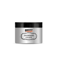 Svetlucava glazura Pentart Junior Paints Shimmer Glaze 150 ml – srebrna