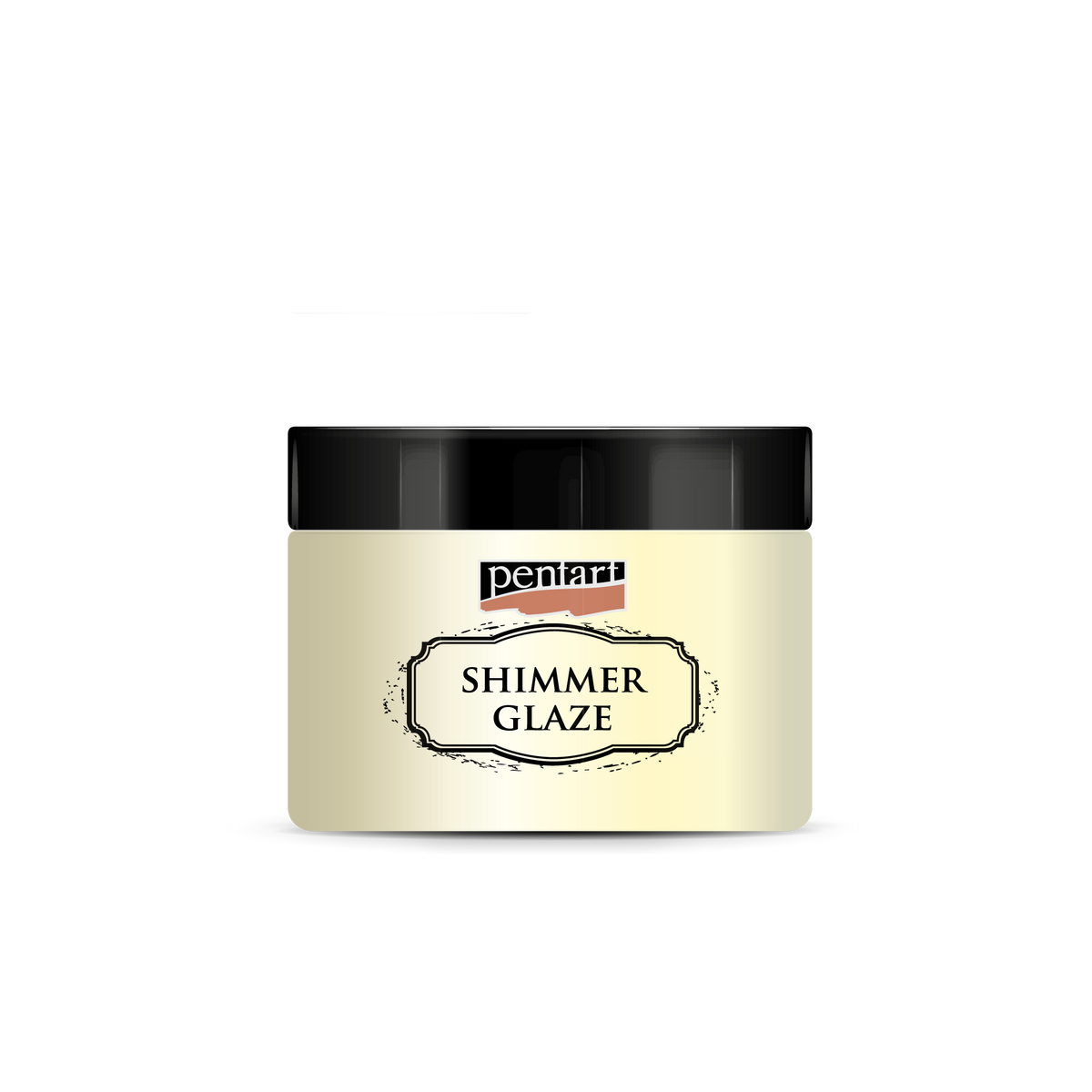 Svetlucava glazura Pentart Junior Paints Shimmer Glaze 150 ml – bela sedefasta