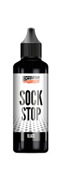 Pentart Sock stop tečna masa protiv klizanja crna 80 ml