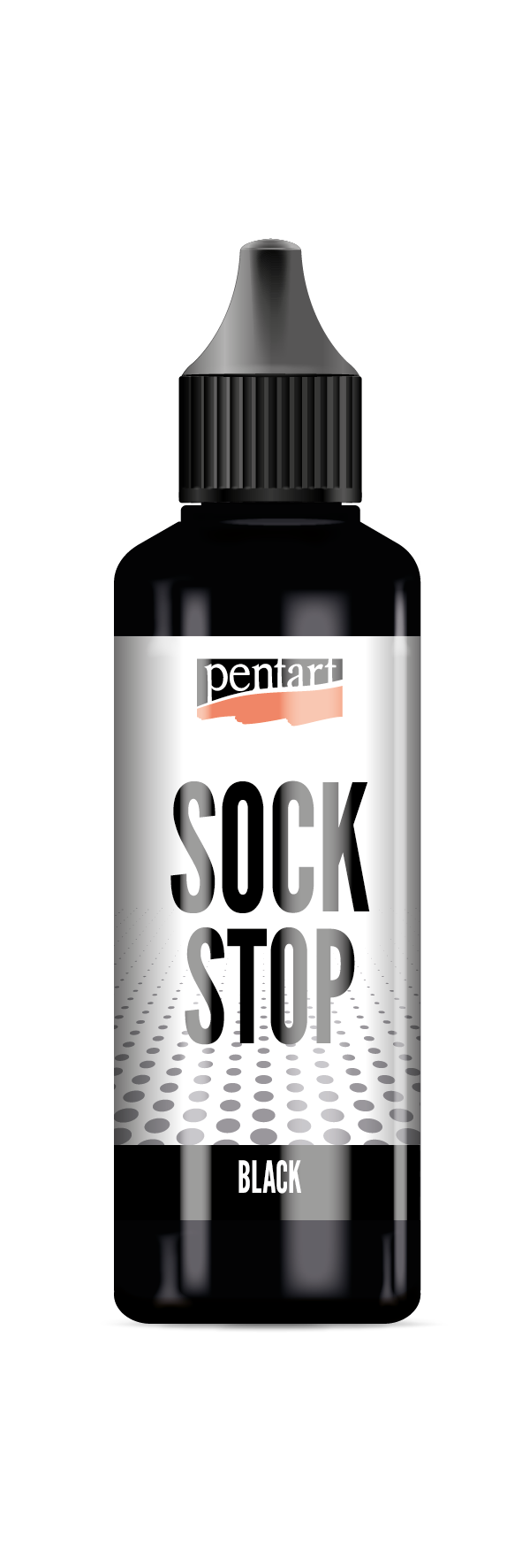Pentart Sock stop tečna masa protiv klizanja crna 80 ml