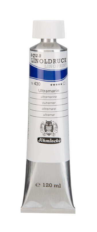 Boje za linorez Schmincke aqua-LINOPRINT 120 ml – 430 Ultramarin