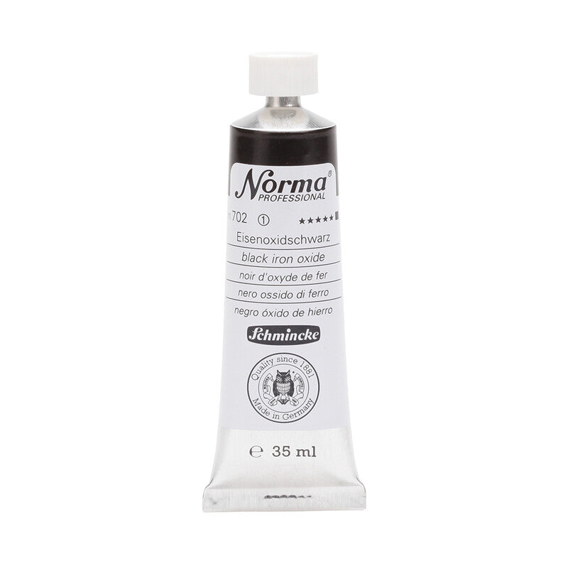 Uljane boje Schmincke Norma Professional 35 ml – 702 Crni oksid gvožđa